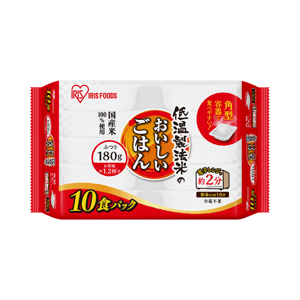 国産米100％　180g×10パック