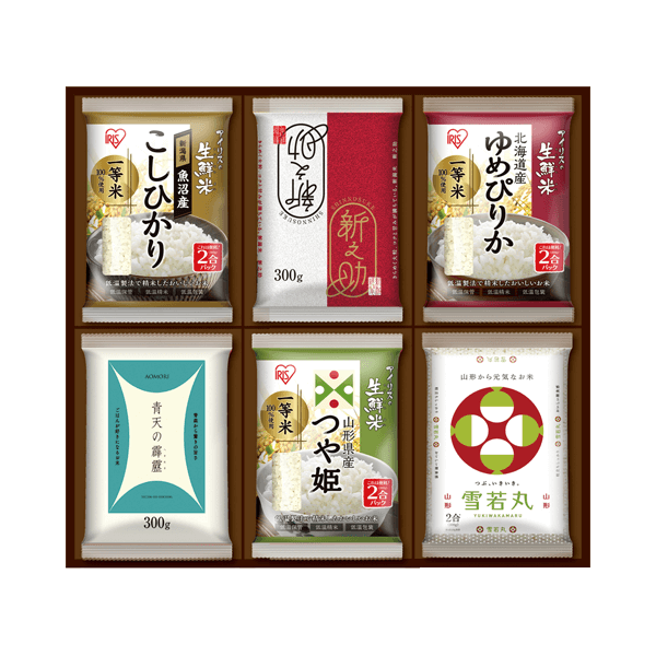 2合6種食べ比べギフトセット　1.8kg