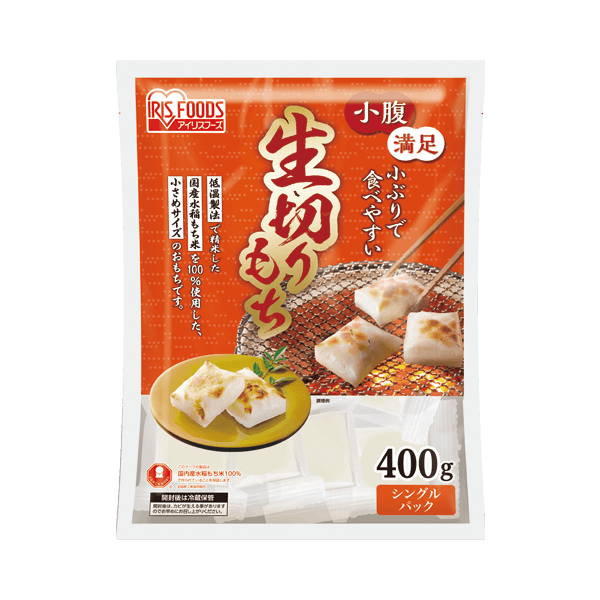 低温製法米®の生切りもち　小さめサイズ個包装400g