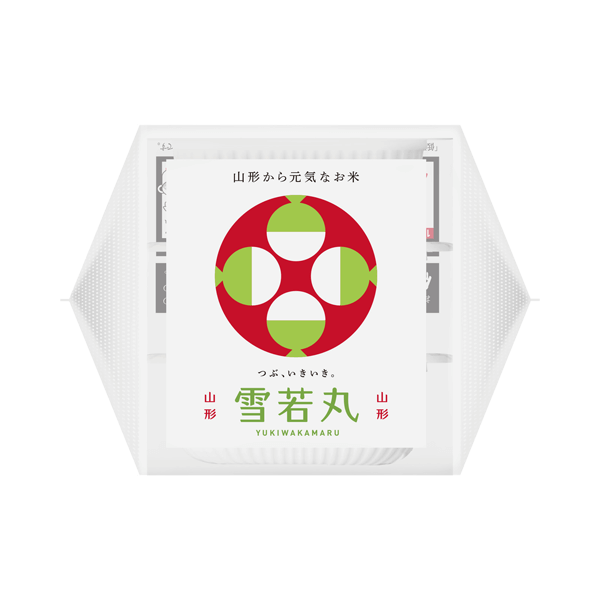 山形県産雪若丸　150g×3パック