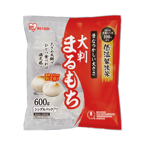 低温製法米®の大判まるもち　個包装600ｇ