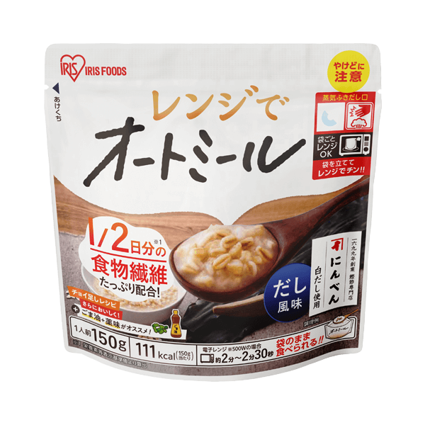レンジでオートミール　だし風味　150g