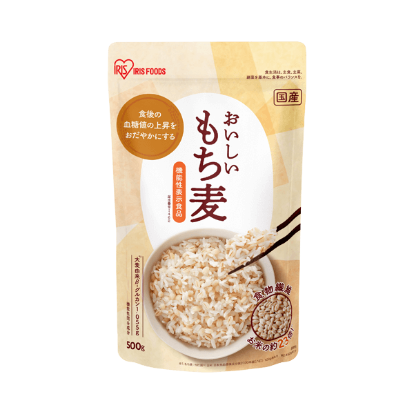 機能性おいしいもち麦　500g