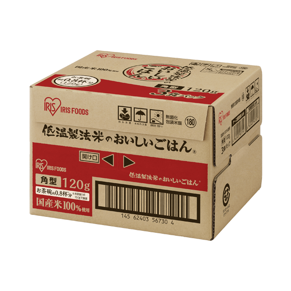 国産米100％　120g×3パック（ケース）