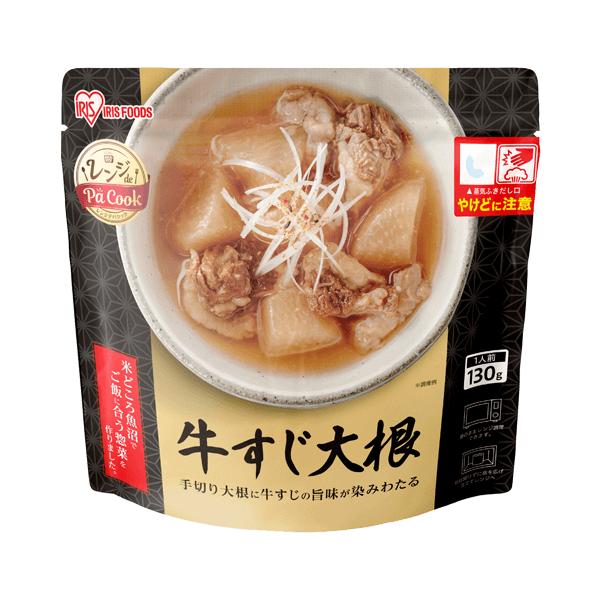レンジアップ　牛すじ大根　130g