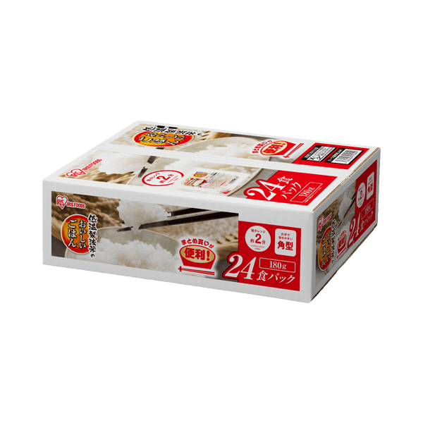 国産米100％ケースパックごはん（180g）