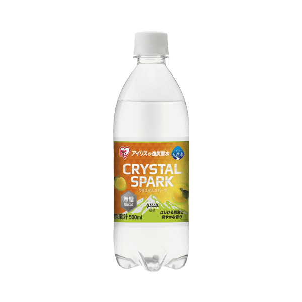 CRYSTAL SPARK　ゆず　500ml