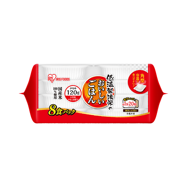 国産米100％　120g×8パック