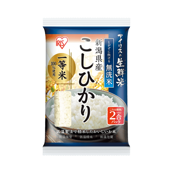 無洗米　新潟県産こしひかり　300g