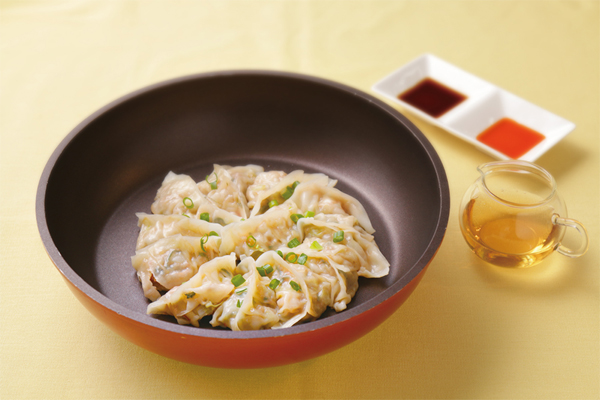 春キャベツとエビのもちもち餃子 完成イメージ